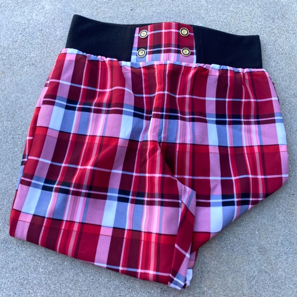 New York & Co. Plaid High Waist Jogger Pant - Picture 3 of 16